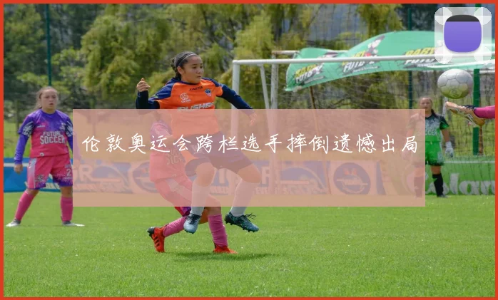 伦敦奥运会跨栏选手摔倒遗憾出局