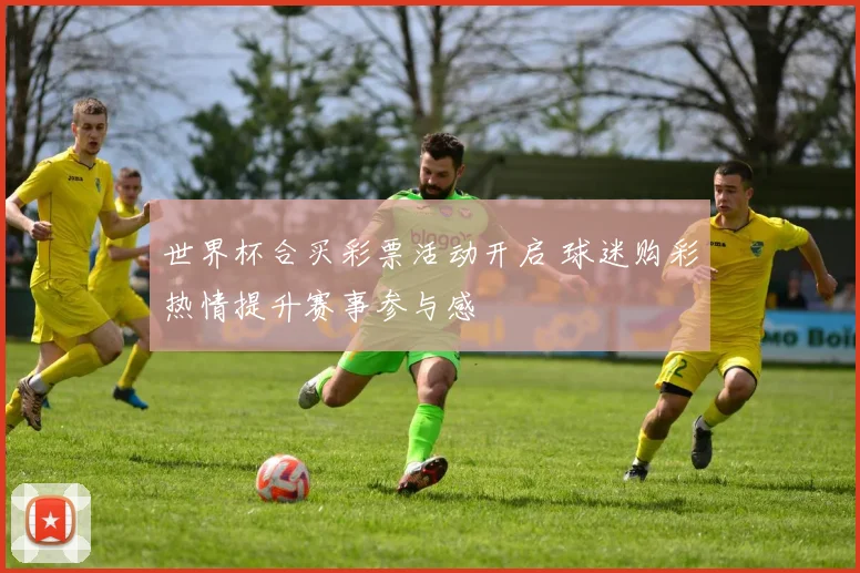 世界杯合买彩票活动开启 球迷购彩热情提升赛事参与感